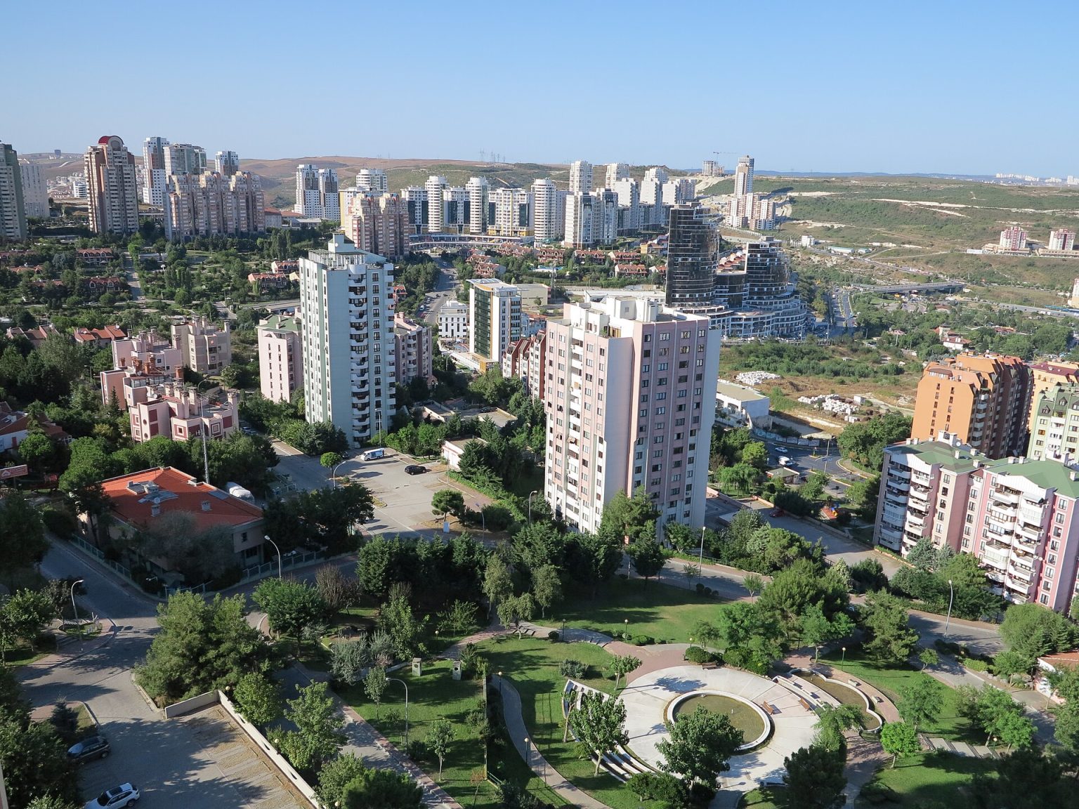 Apartment blocks and housing estates in Bahçeşehir, Istanbul