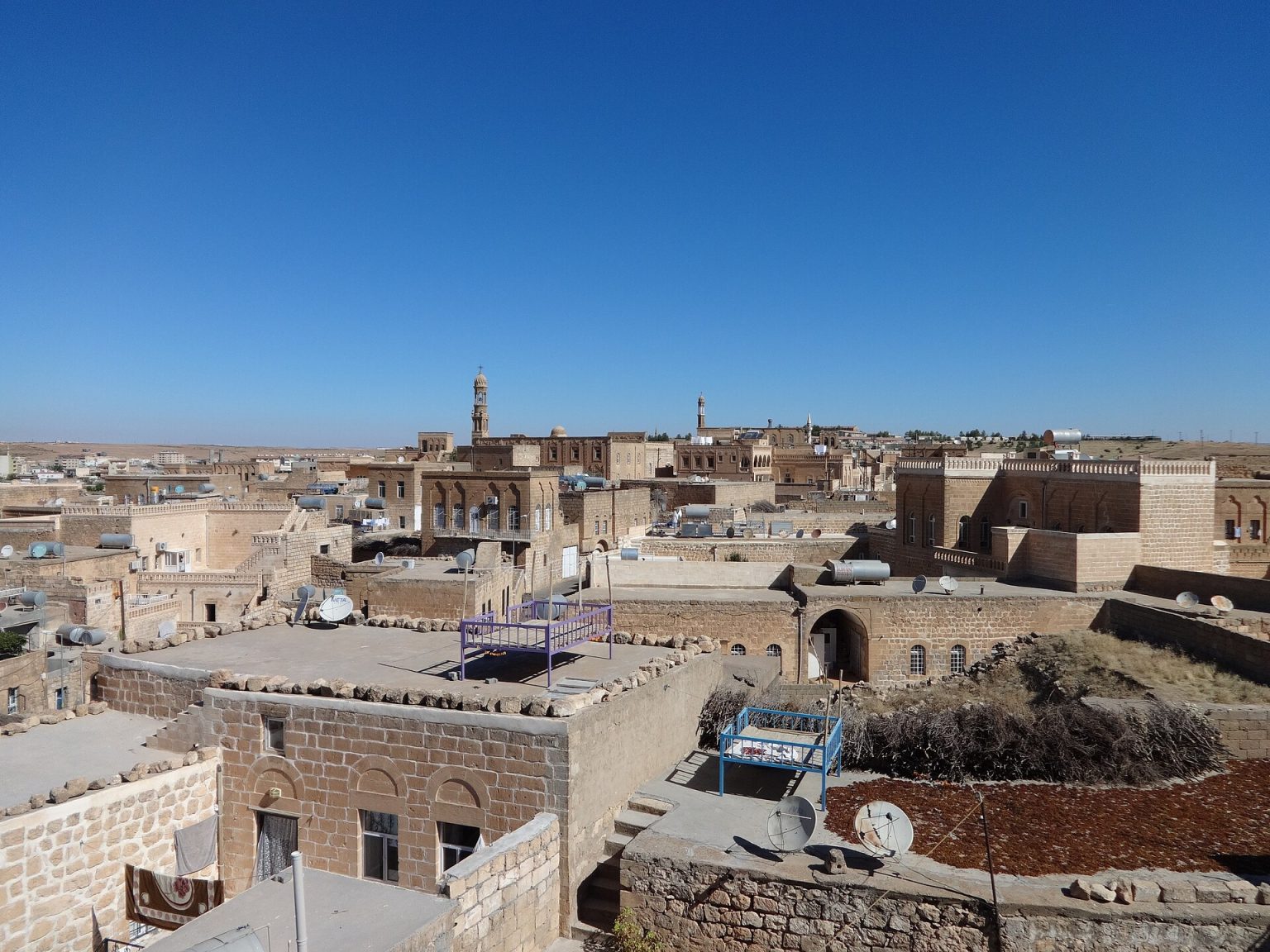 Stone houses of Midyat's old town