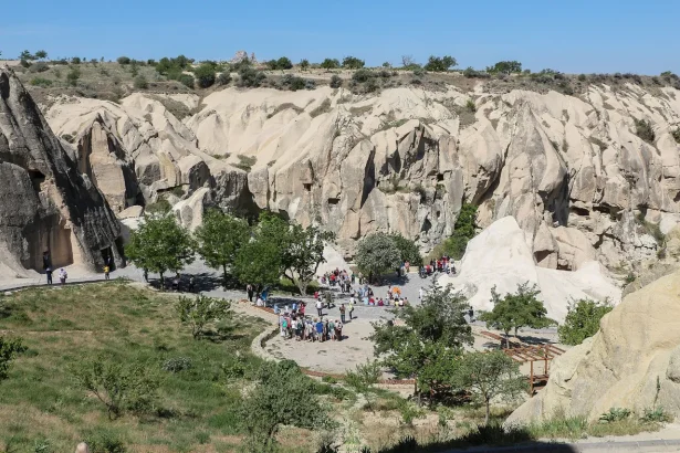 Fairy chimney collapses near Göreme Open Air Museum in Cappadocia, killing two