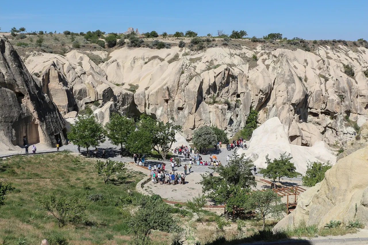 Fairy chimney collapses near Göreme Open Air Museum in Cappadocia, killing two