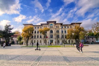Historic Land Registry and Cadastre (Tapu ve Kadastro) building in Sultanahmet, Istanbul