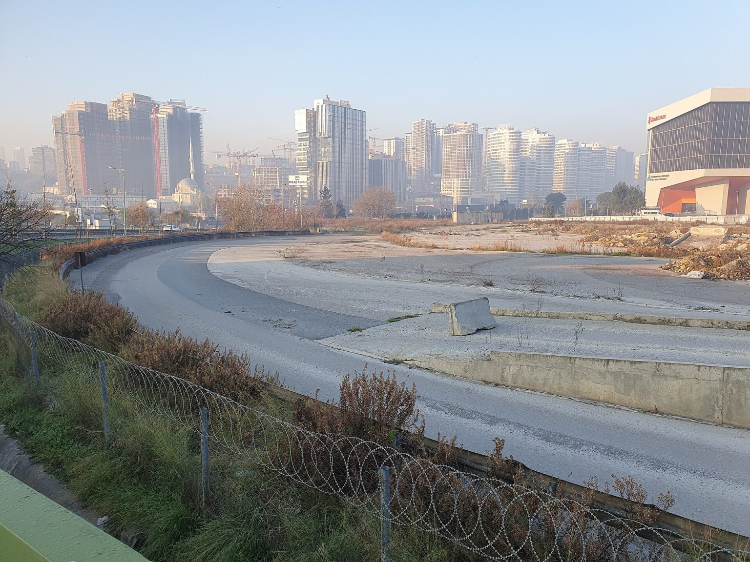 Urban transformation construction under way in Fikirtepe, Istanbul