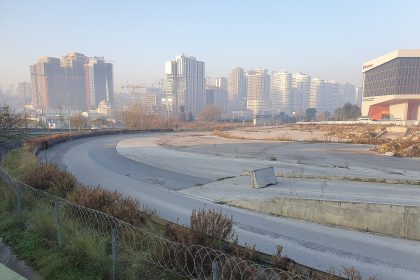 Urban transformation construction under way in Fikirtepe, Istanbul