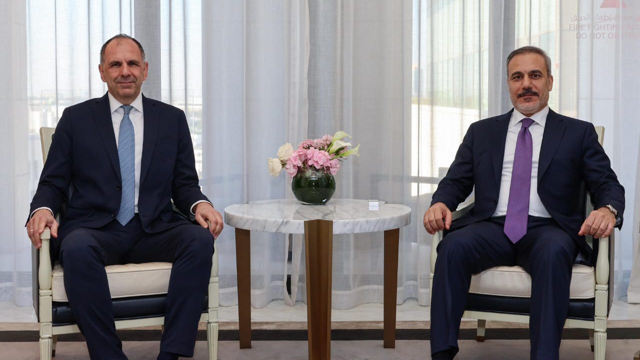 Συνάντηση ΥΠΕΞ, Γιώργου Γεραπετρίτη, με τον ΥΠΕΞ της Τουρκικής Δημοκρατίας, Hakan Fidan (Ντόχα, 02.02.2025)
