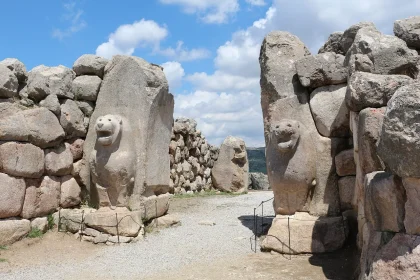 Lion Gate at the Hittite capital Hattusa