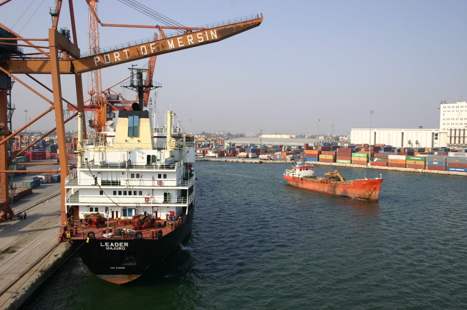 Mersin port August 2006