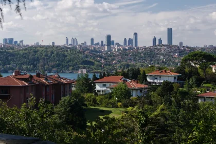 Istanbul Levent skyline